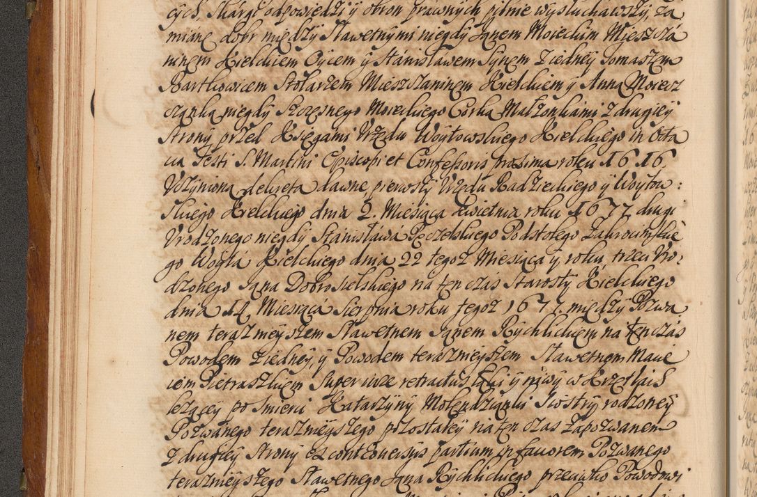 Zdjęcie nr 49 dla obiektu archiwalnego: Volumen V actorum episcopalium R. D. Joannis Małachowski, episcopi Cracoviensis, ducis Severiae per annos 1690 et 1691 acticatorum, quorum index ad finem praesentis voluminis exhibetur adnotatus