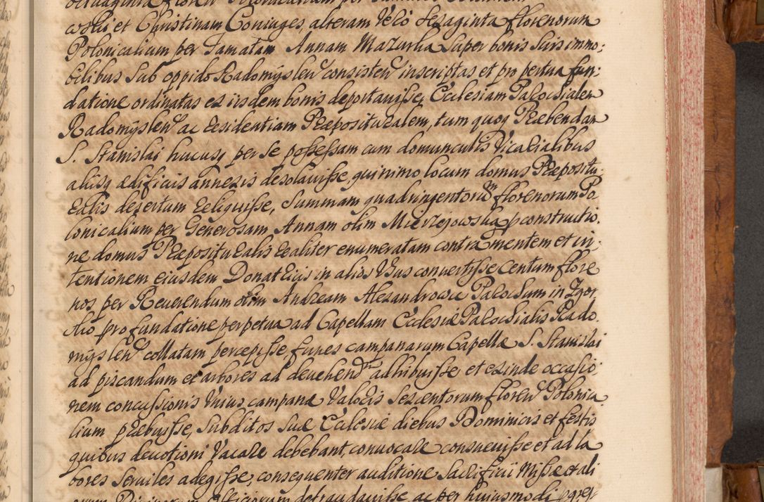 Zdjęcie nr 42 dla obiektu archiwalnego: Volumen V actorum episcopalium R. D. Joannis Małachowski, episcopi Cracoviensis, ducis Severiae per annos 1690 et 1691 acticatorum, quorum index ad finem praesentis voluminis exhibetur adnotatus