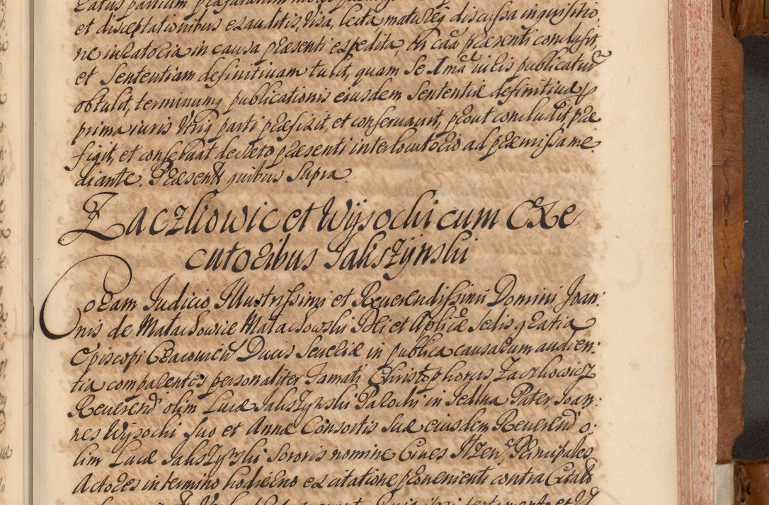 Zdjęcie nr 30 dla obiektu archiwalnego: Volumen V actorum episcopalium R. D. Joannis Małachowski, episcopi Cracoviensis, ducis Severiae per annos 1690 et 1691 acticatorum, quorum index ad finem praesentis voluminis exhibetur adnotatus