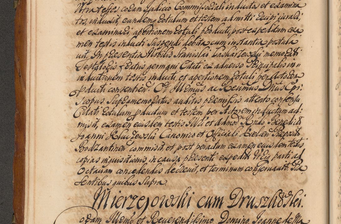 Zdjęcie nr 19 dla obiektu archiwalnego: Volumen V actorum episcopalium R. D. Joannis Małachowski, episcopi Cracoviensis, ducis Severiae per annos 1690 et 1691 acticatorum, quorum index ad finem praesentis voluminis exhibetur adnotatus