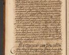 Zdjęcie nr 19 dla obiektu archiwalnego: Volumen V actorum episcopalium R. D. Joannis Małachowski, episcopi Cracoviensis, ducis Severiae per annos 1690 et 1691 acticatorum, quorum index ad finem praesentis voluminis exhibetur adnotatus