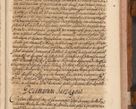 Zdjęcie nr 16 dla obiektu archiwalnego: Volumen V actorum episcopalium R. D. Joannis Małachowski, episcopi Cracoviensis, ducis Severiae per annos 1690 et 1691 acticatorum, quorum index ad finem praesentis voluminis exhibetur adnotatus