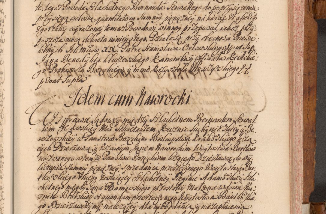 Zdjęcie nr 398 dla obiektu archiwalnego: Volumen V actorum episcopalium R. D. Joannis Małachowski, episcopi Cracoviensis, ducis Severiae per annos 1690 et 1691 acticatorum, quorum index ad finem praesentis voluminis exhibetur adnotatus