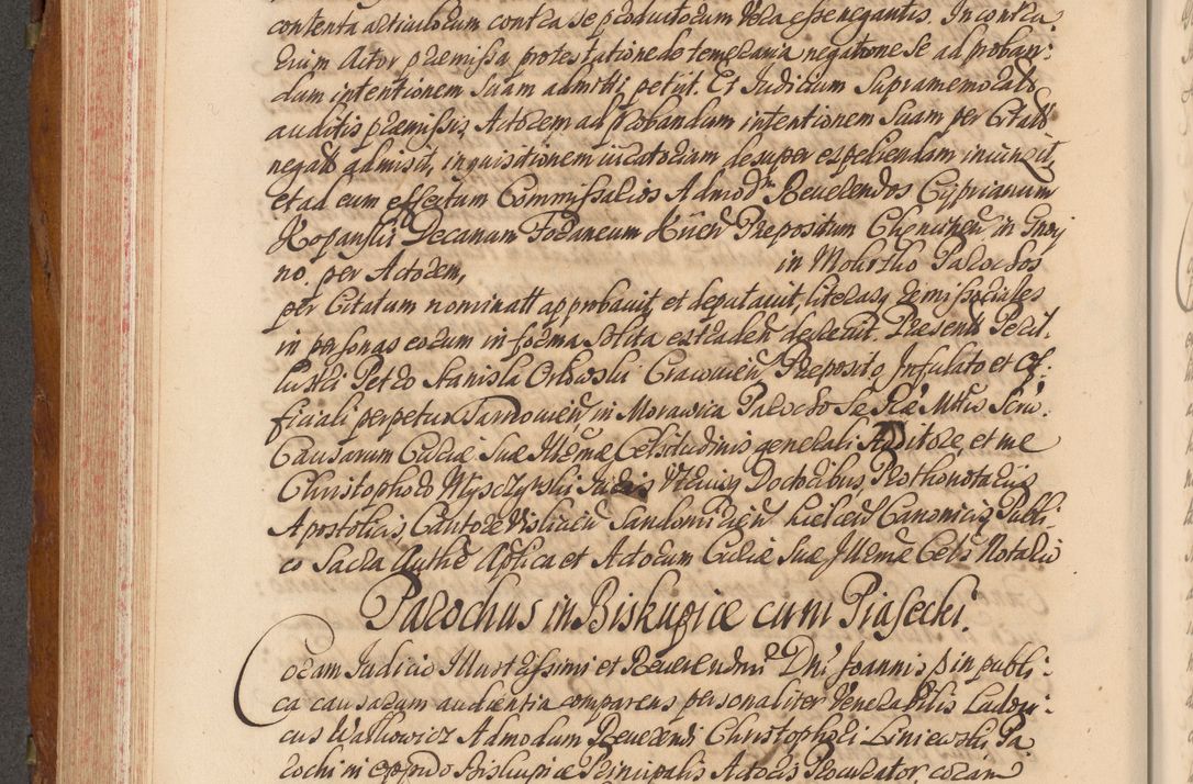 Zdjęcie nr 395 dla obiektu archiwalnego: Volumen V actorum episcopalium R. D. Joannis Małachowski, episcopi Cracoviensis, ducis Severiae per annos 1690 et 1691 acticatorum, quorum index ad finem praesentis voluminis exhibetur adnotatus
