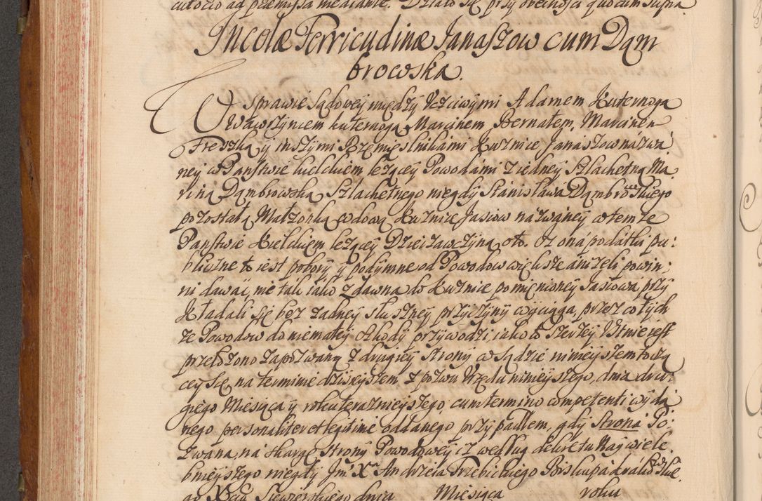 Zdjęcie nr 391 dla obiektu archiwalnego: Volumen V actorum episcopalium R. D. Joannis Małachowski, episcopi Cracoviensis, ducis Severiae per annos 1690 et 1691 acticatorum, quorum index ad finem praesentis voluminis exhibetur adnotatus
