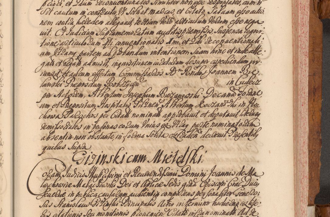 Zdjęcie nr 386 dla obiektu archiwalnego: Volumen V actorum episcopalium R. D. Joannis Małachowski, episcopi Cracoviensis, ducis Severiae per annos 1690 et 1691 acticatorum, quorum index ad finem praesentis voluminis exhibetur adnotatus