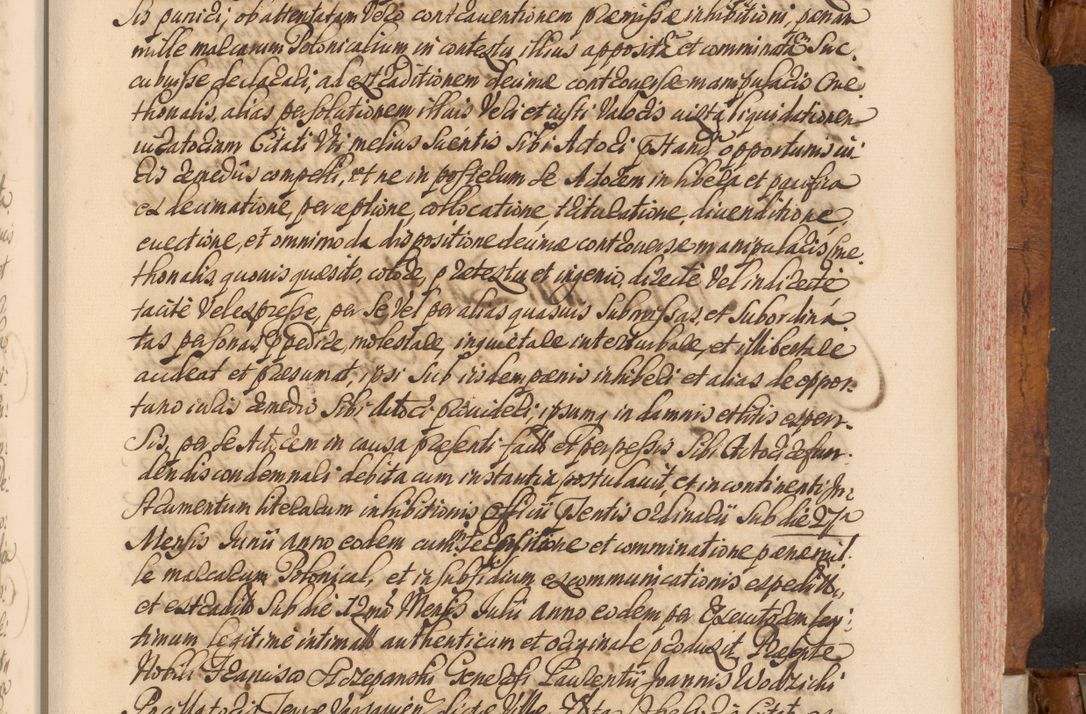 Zdjęcie nr 382 dla obiektu archiwalnego: Volumen V actorum episcopalium R. D. Joannis Małachowski, episcopi Cracoviensis, ducis Severiae per annos 1690 et 1691 acticatorum, quorum index ad finem praesentis voluminis exhibetur adnotatus