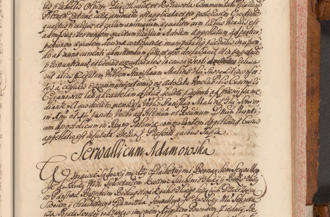 Zdjęcie nr 378 dla obiektu archiwalnego: Volumen V actorum episcopalium R. D. Joannis Małachowski, episcopi Cracoviensis, ducis Severiae per annos 1690 et 1691 acticatorum, quorum index ad finem praesentis voluminis exhibetur adnotatus