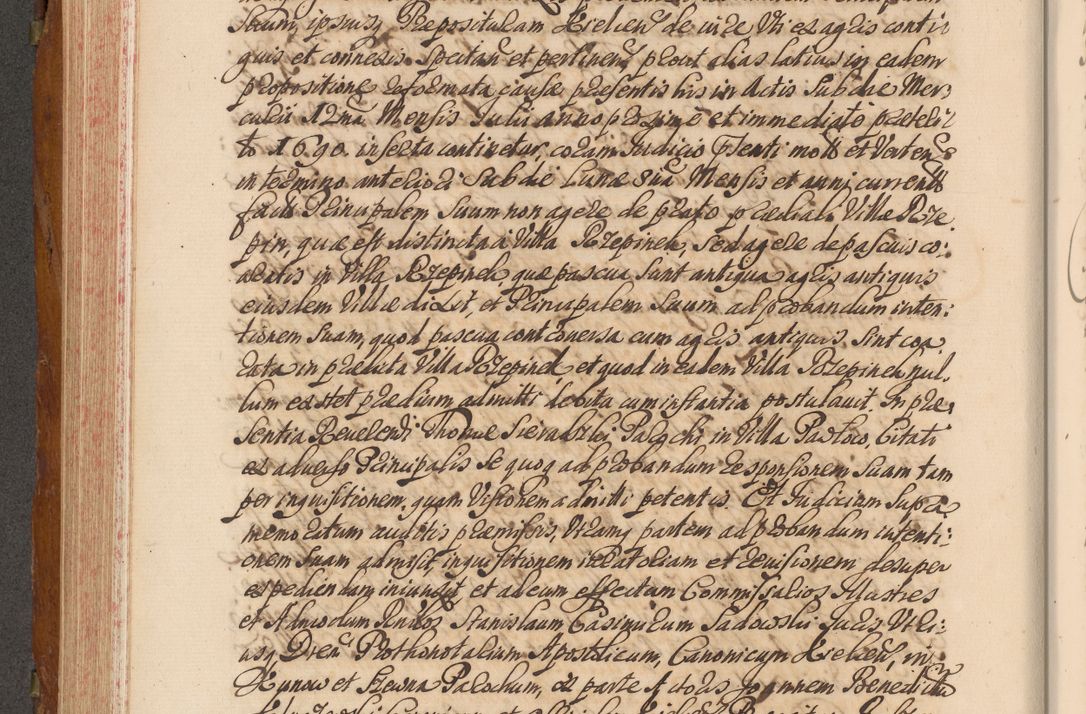 Zdjęcie nr 375 dla obiektu archiwalnego: Volumen V actorum episcopalium R. D. Joannis Małachowski, episcopi Cracoviensis, ducis Severiae per annos 1690 et 1691 acticatorum, quorum index ad finem praesentis voluminis exhibetur adnotatus