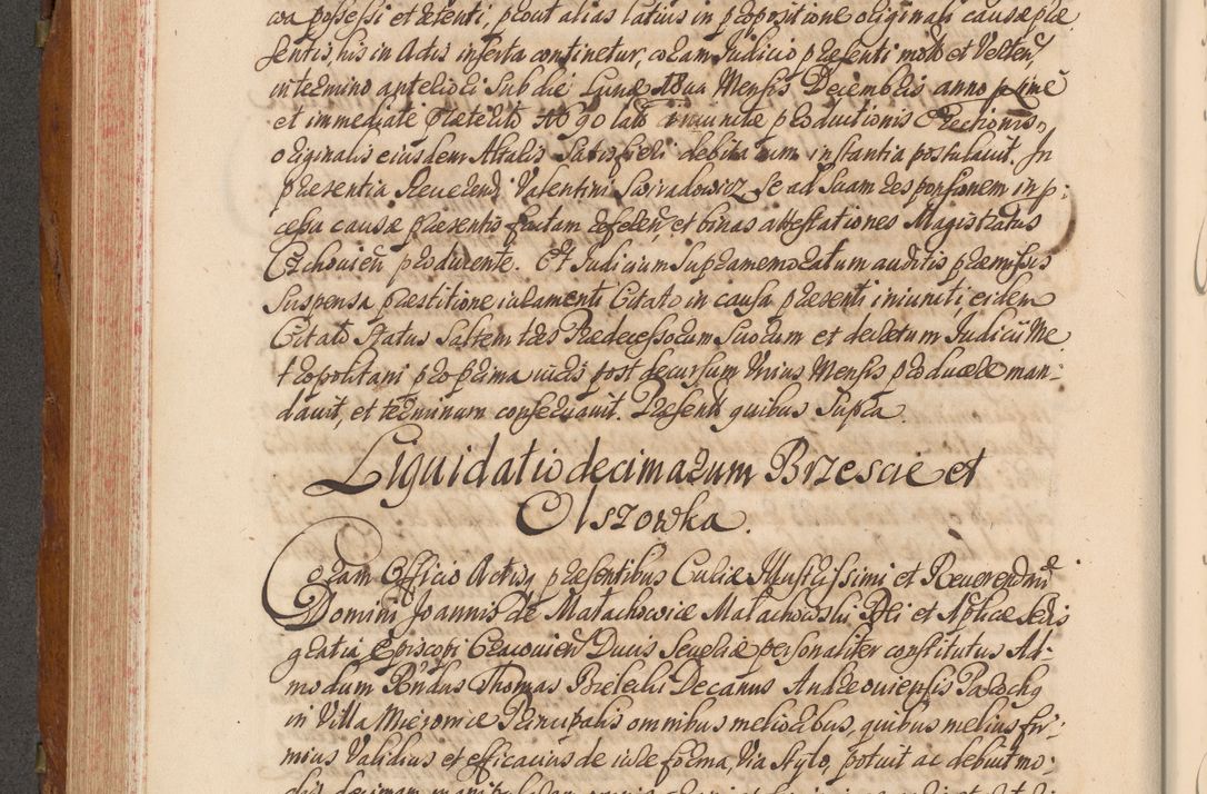 Zdjęcie nr 369 dla obiektu archiwalnego: Volumen V actorum episcopalium R. D. Joannis Małachowski, episcopi Cracoviensis, ducis Severiae per annos 1690 et 1691 acticatorum, quorum index ad finem praesentis voluminis exhibetur adnotatus
