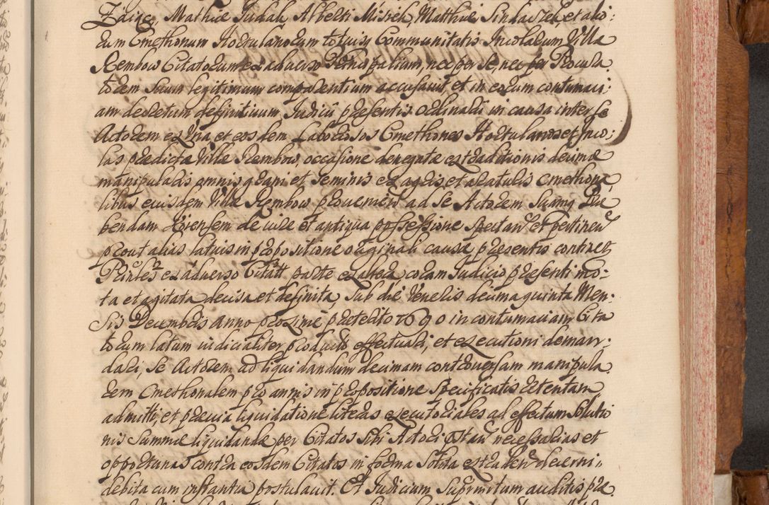 Zdjęcie nr 366 dla obiektu archiwalnego: Volumen V actorum episcopalium R. D. Joannis Małachowski, episcopi Cracoviensis, ducis Severiae per annos 1690 et 1691 acticatorum, quorum index ad finem praesentis voluminis exhibetur adnotatus