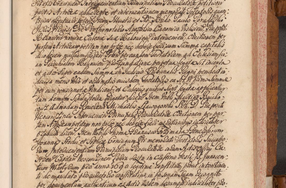 Zdjęcie nr 364 dla obiektu archiwalnego: Volumen V actorum episcopalium R. D. Joannis Małachowski, episcopi Cracoviensis, ducis Severiae per annos 1690 et 1691 acticatorum, quorum index ad finem praesentis voluminis exhibetur adnotatus