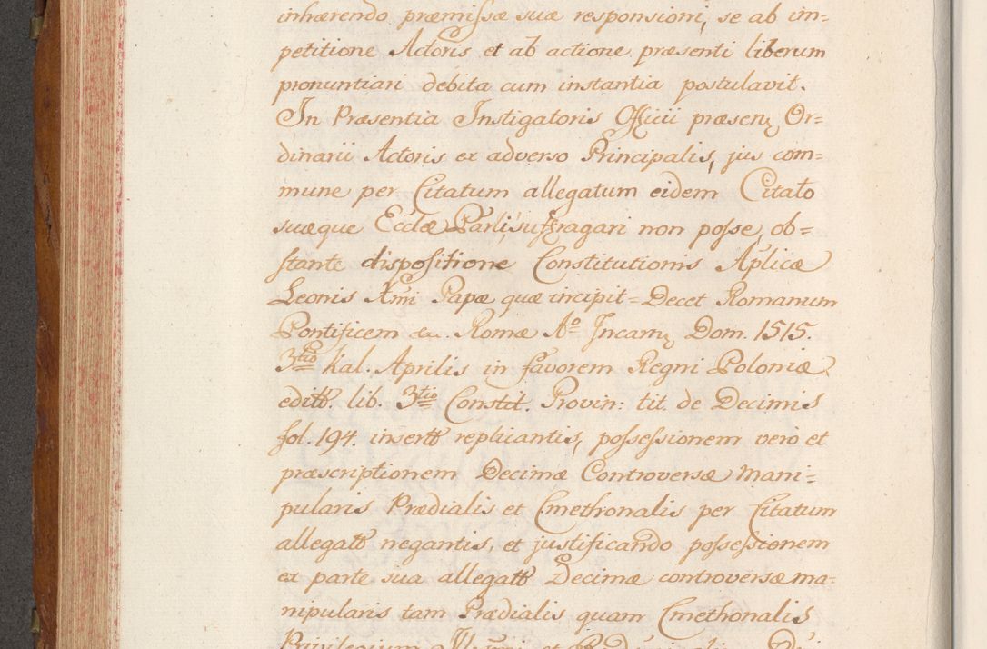 Zdjęcie nr 359 dla obiektu archiwalnego: Volumen V actorum episcopalium R. D. Joannis Małachowski, episcopi Cracoviensis, ducis Severiae per annos 1690 et 1691 acticatorum, quorum index ad finem praesentis voluminis exhibetur adnotatus