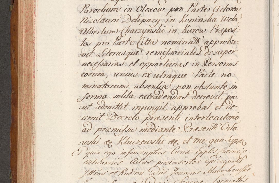 Zdjęcie nr 361 dla obiektu archiwalnego: Volumen V actorum episcopalium R. D. Joannis Małachowski, episcopi Cracoviensis, ducis Severiae per annos 1690 et 1691 acticatorum, quorum index ad finem praesentis voluminis exhibetur adnotatus
