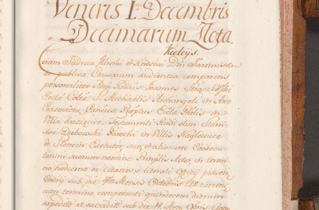 Zdjęcie nr 348 dla obiektu archiwalnego: Volumen V actorum episcopalium R. D. Joannis Małachowski, episcopi Cracoviensis, ducis Severiae per annos 1690 et 1691 acticatorum, quorum index ad finem praesentis voluminis exhibetur adnotatus