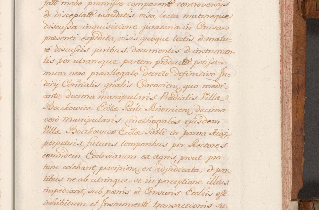 Zdjęcie nr 346 dla obiektu archiwalnego: Volumen V actorum episcopalium R. D. Joannis Małachowski, episcopi Cracoviensis, ducis Severiae per annos 1690 et 1691 acticatorum, quorum index ad finem praesentis voluminis exhibetur adnotatus