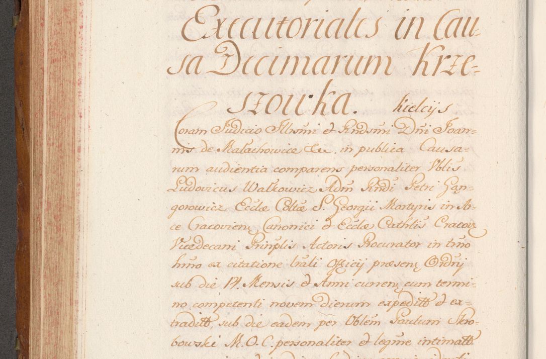 Zdjęcie nr 341 dla obiektu archiwalnego: Volumen V actorum episcopalium R. D. Joannis Małachowski, episcopi Cracoviensis, ducis Severiae per annos 1690 et 1691 acticatorum, quorum index ad finem praesentis voluminis exhibetur adnotatus