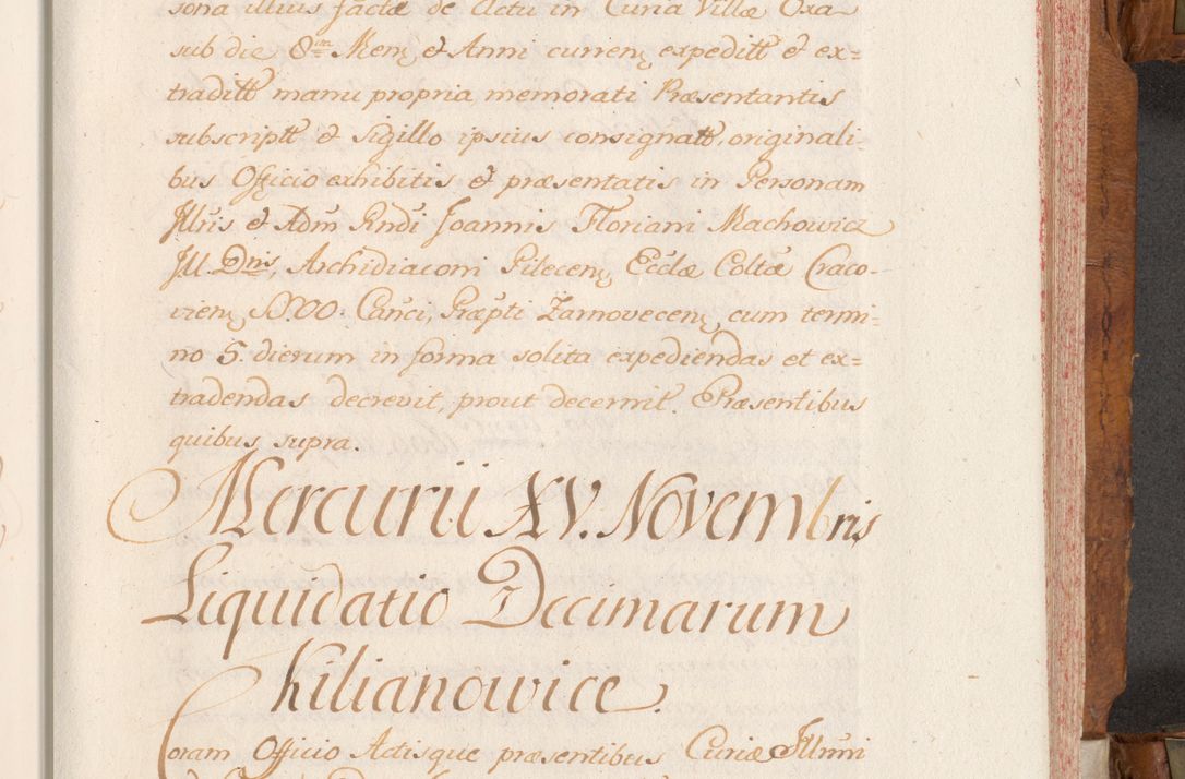 Zdjęcie nr 336 dla obiektu archiwalnego: Volumen V actorum episcopalium R. D. Joannis Małachowski, episcopi Cracoviensis, ducis Severiae per annos 1690 et 1691 acticatorum, quorum index ad finem praesentis voluminis exhibetur adnotatus