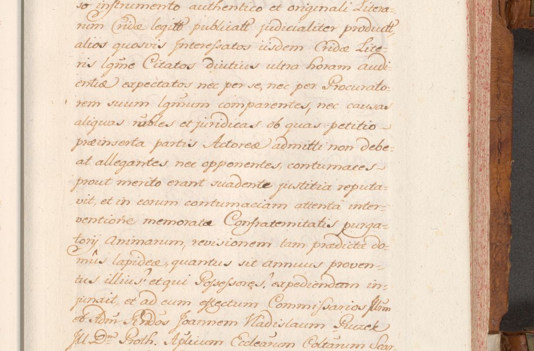 Zdjęcie nr 332 dla obiektu archiwalnego: Volumen V actorum episcopalium R. D. Joannis Małachowski, episcopi Cracoviensis, ducis Severiae per annos 1690 et 1691 acticatorum, quorum index ad finem praesentis voluminis exhibetur adnotatus