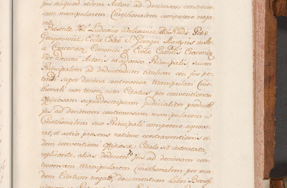 Zdjęcie nr 326 dla obiektu archiwalnego: Volumen V actorum episcopalium R. D. Joannis Małachowski, episcopi Cracoviensis, ducis Severiae per annos 1690 et 1691 acticatorum, quorum index ad finem praesentis voluminis exhibetur adnotatus
