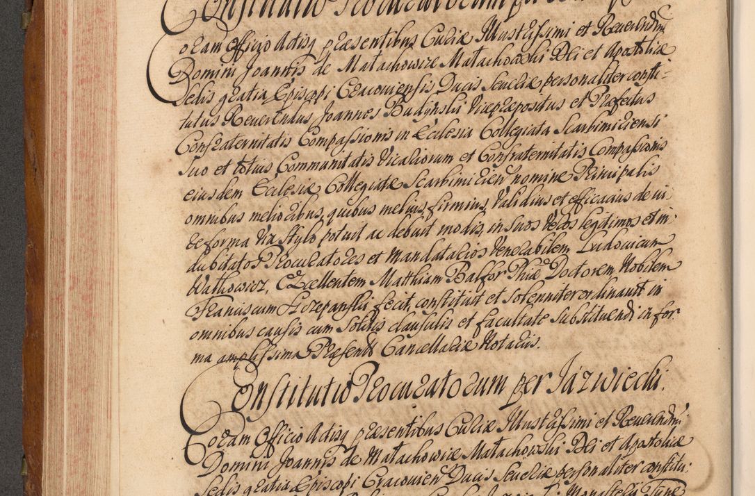 Zdjęcie nr 323 dla obiektu archiwalnego: Volumen V actorum episcopalium R. D. Joannis Małachowski, episcopi Cracoviensis, ducis Severiae per annos 1690 et 1691 acticatorum, quorum index ad finem praesentis voluminis exhibetur adnotatus