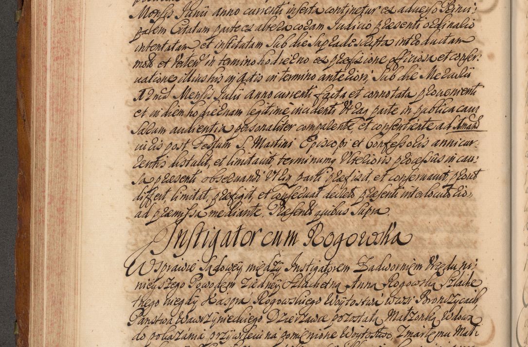 Zdjęcie nr 321 dla obiektu archiwalnego: Volumen V actorum episcopalium R. D. Joannis Małachowski, episcopi Cracoviensis, ducis Severiae per annos 1690 et 1691 acticatorum, quorum index ad finem praesentis voluminis exhibetur adnotatus
