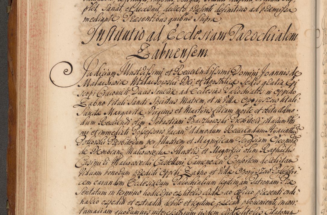 Zdjęcie nr 311 dla obiektu archiwalnego: Volumen V actorum episcopalium R. D. Joannis Małachowski, episcopi Cracoviensis, ducis Severiae per annos 1690 et 1691 acticatorum, quorum index ad finem praesentis voluminis exhibetur adnotatus