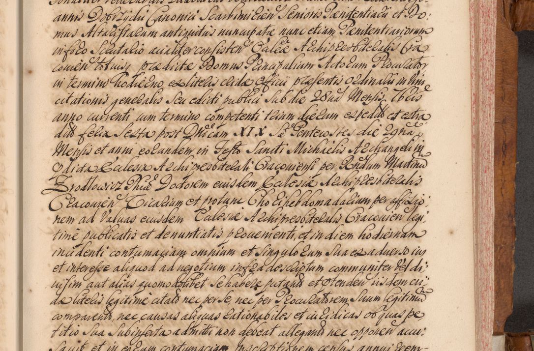 Zdjęcie nr 304 dla obiektu archiwalnego: Volumen V actorum episcopalium R. D. Joannis Małachowski, episcopi Cracoviensis, ducis Severiae per annos 1690 et 1691 acticatorum, quorum index ad finem praesentis voluminis exhibetur adnotatus