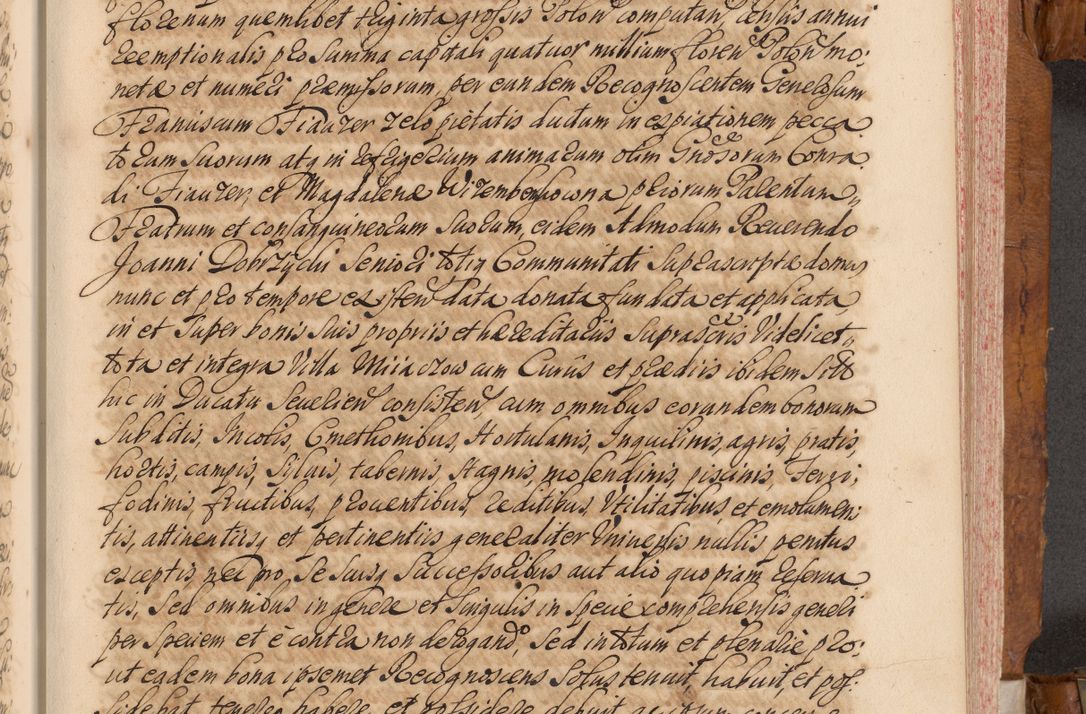 Zdjęcie nr 306 dla obiektu archiwalnego: Volumen V actorum episcopalium R. D. Joannis Małachowski, episcopi Cracoviensis, ducis Severiae per annos 1690 et 1691 acticatorum, quorum index ad finem praesentis voluminis exhibetur adnotatus