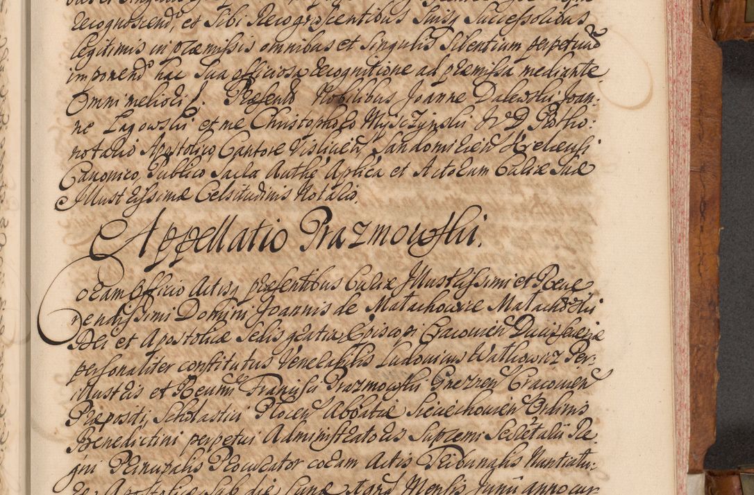Zdjęcie nr 290 dla obiektu archiwalnego: Volumen V actorum episcopalium R. D. Joannis Małachowski, episcopi Cracoviensis, ducis Severiae per annos 1690 et 1691 acticatorum, quorum index ad finem praesentis voluminis exhibetur adnotatus