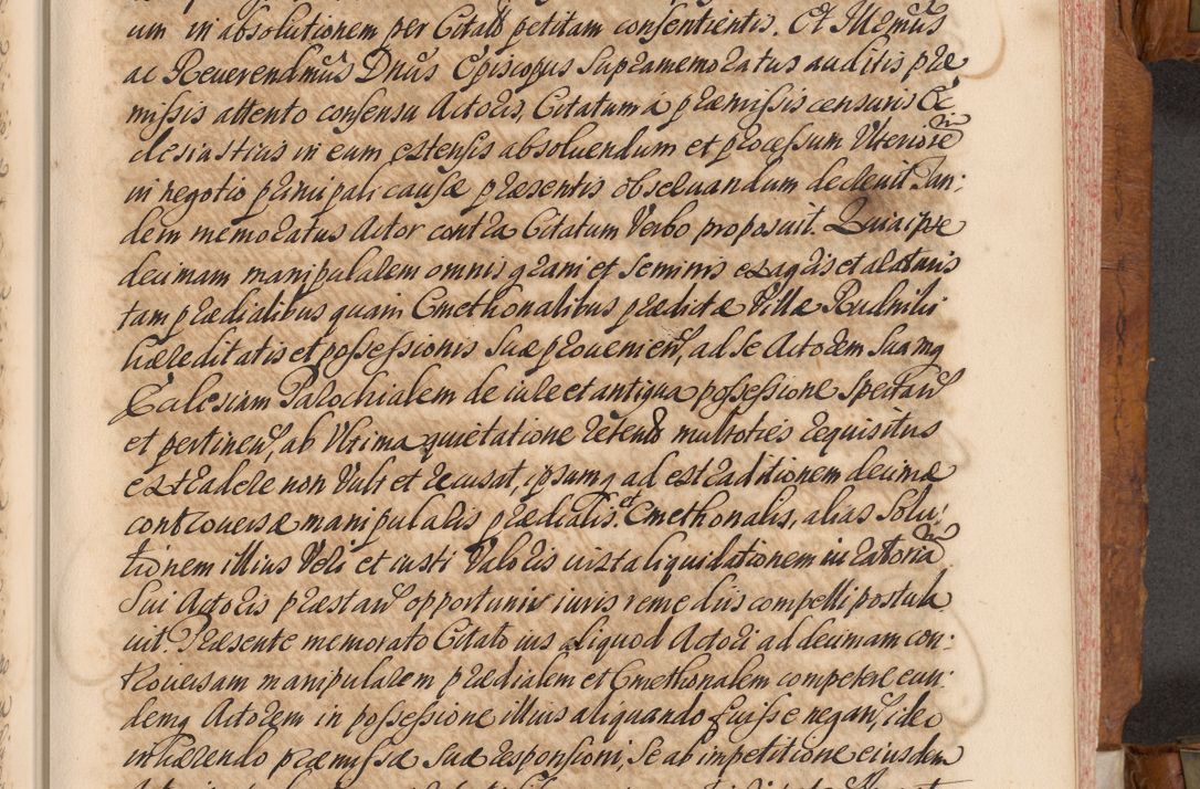 Zdjęcie nr 284 dla obiektu archiwalnego: Volumen V actorum episcopalium R. D. Joannis Małachowski, episcopi Cracoviensis, ducis Severiae per annos 1690 et 1691 acticatorum, quorum index ad finem praesentis voluminis exhibetur adnotatus