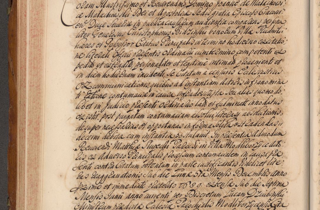 Zdjęcie nr 283 dla obiektu archiwalnego: Volumen V actorum episcopalium R. D. Joannis Małachowski, episcopi Cracoviensis, ducis Severiae per annos 1690 et 1691 acticatorum, quorum index ad finem praesentis voluminis exhibetur adnotatus