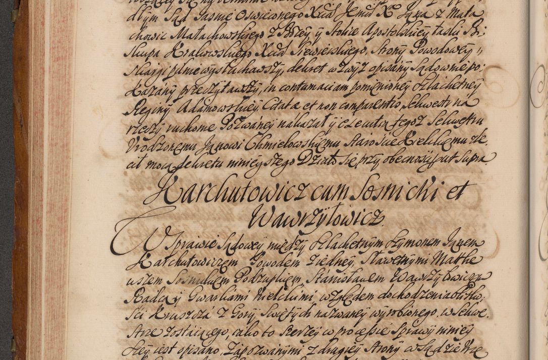 Zdjęcie nr 273 dla obiektu archiwalnego: Volumen V actorum episcopalium R. D. Joannis Małachowski, episcopi Cracoviensis, ducis Severiae per annos 1690 et 1691 acticatorum, quorum index ad finem praesentis voluminis exhibetur adnotatus