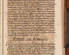 Zdjęcie nr 272 dla obiektu archiwalnego: Volumen V actorum episcopalium R. D. Joannis Małachowski, episcopi Cracoviensis, ducis Severiae per annos 1690 et 1691 acticatorum, quorum index ad finem praesentis voluminis exhibetur adnotatus