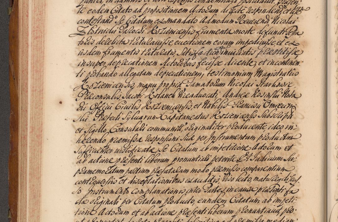 Zdjęcie nr 269 dla obiektu archiwalnego: Volumen V actorum episcopalium R. D. Joannis Małachowski, episcopi Cracoviensis, ducis Severiae per annos 1690 et 1691 acticatorum, quorum index ad finem praesentis voluminis exhibetur adnotatus