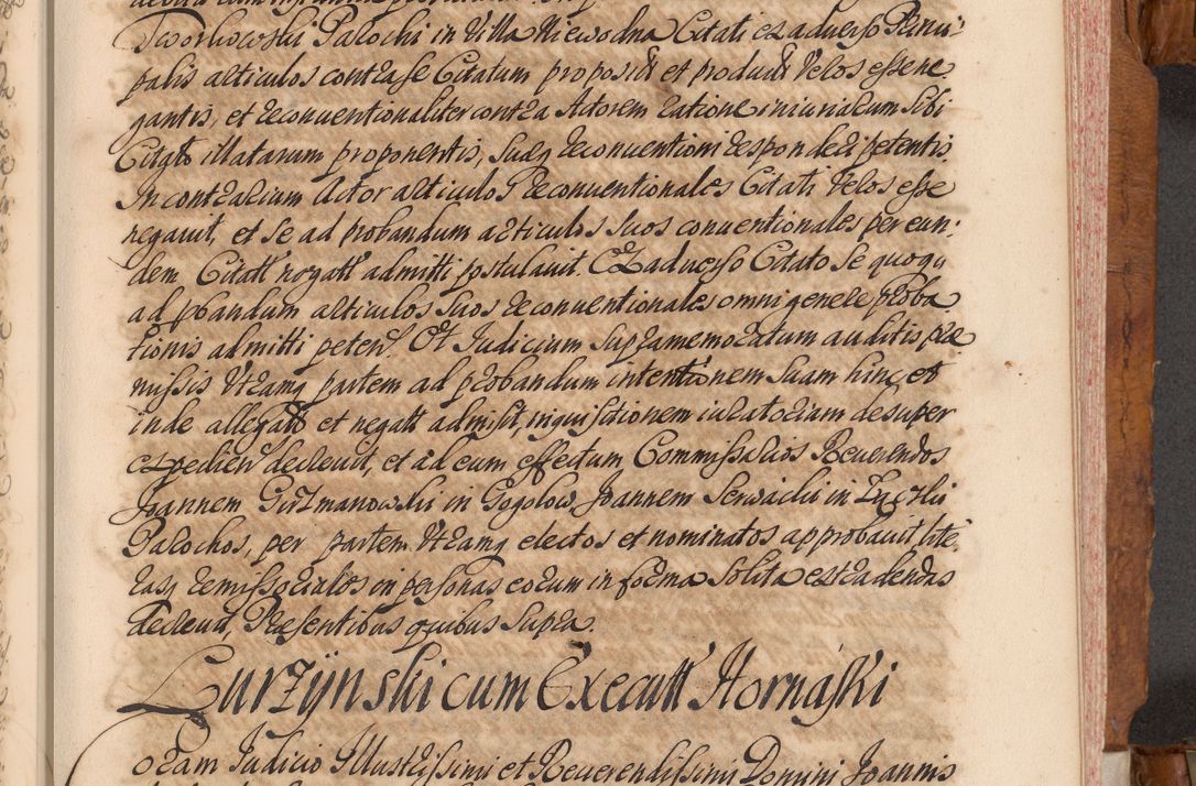 Zdjęcie nr 270 dla obiektu archiwalnego: Volumen V actorum episcopalium R. D. Joannis Małachowski, episcopi Cracoviensis, ducis Severiae per annos 1690 et 1691 acticatorum, quorum index ad finem praesentis voluminis exhibetur adnotatus