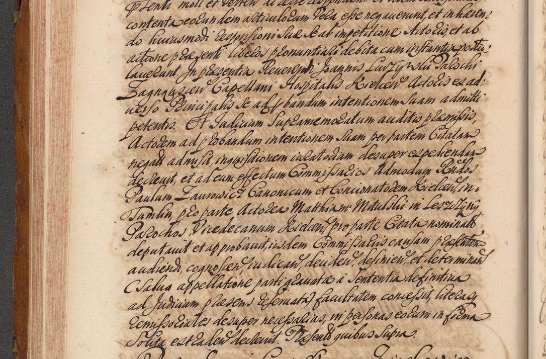 Zdjęcie nr 271 dla obiektu archiwalnego: Volumen V actorum episcopalium R. D. Joannis Małachowski, episcopi Cracoviensis, ducis Severiae per annos 1690 et 1691 acticatorum, quorum index ad finem praesentis voluminis exhibetur adnotatus