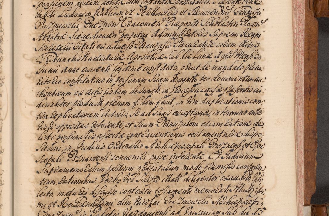 Zdjęcie nr 264 dla obiektu archiwalnego: Volumen V actorum episcopalium R. D. Joannis Małachowski, episcopi Cracoviensis, ducis Severiae per annos 1690 et 1691 acticatorum, quorum index ad finem praesentis voluminis exhibetur adnotatus