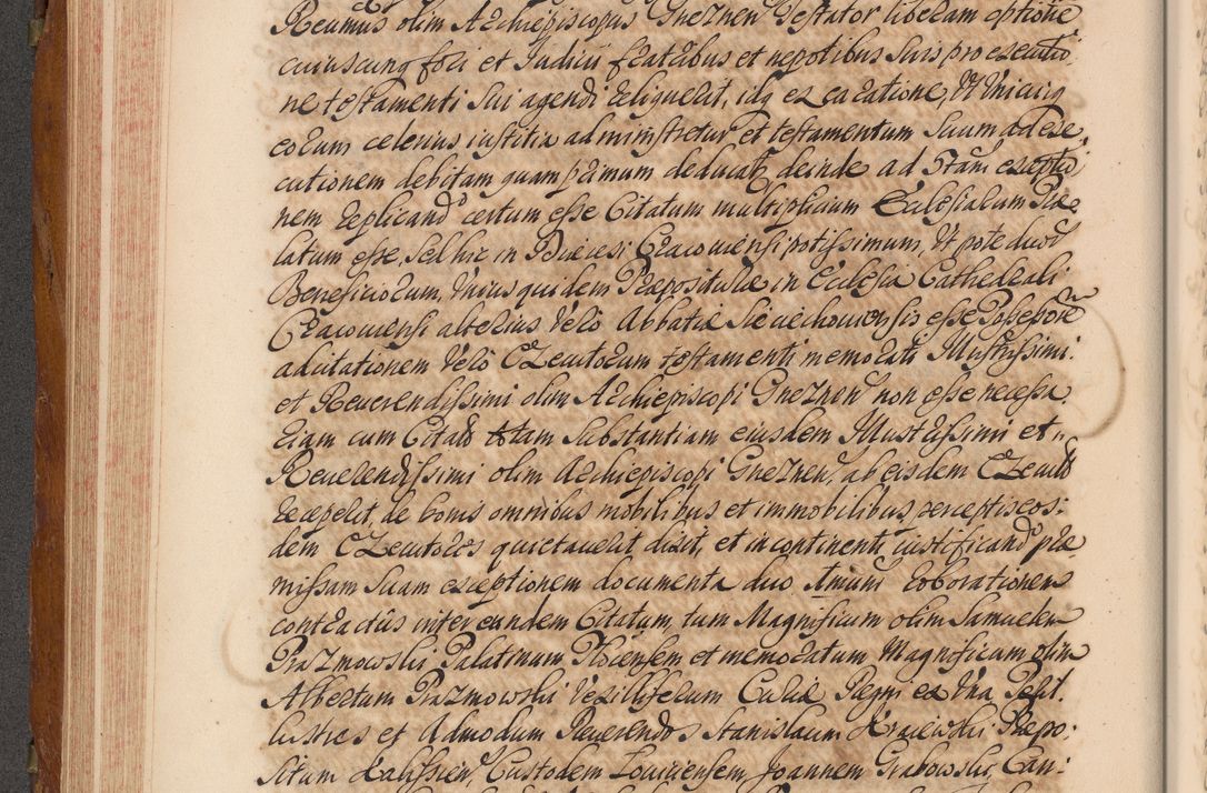 Zdjęcie nr 263 dla obiektu archiwalnego: Volumen V actorum episcopalium R. D. Joannis Małachowski, episcopi Cracoviensis, ducis Severiae per annos 1690 et 1691 acticatorum, quorum index ad finem praesentis voluminis exhibetur adnotatus