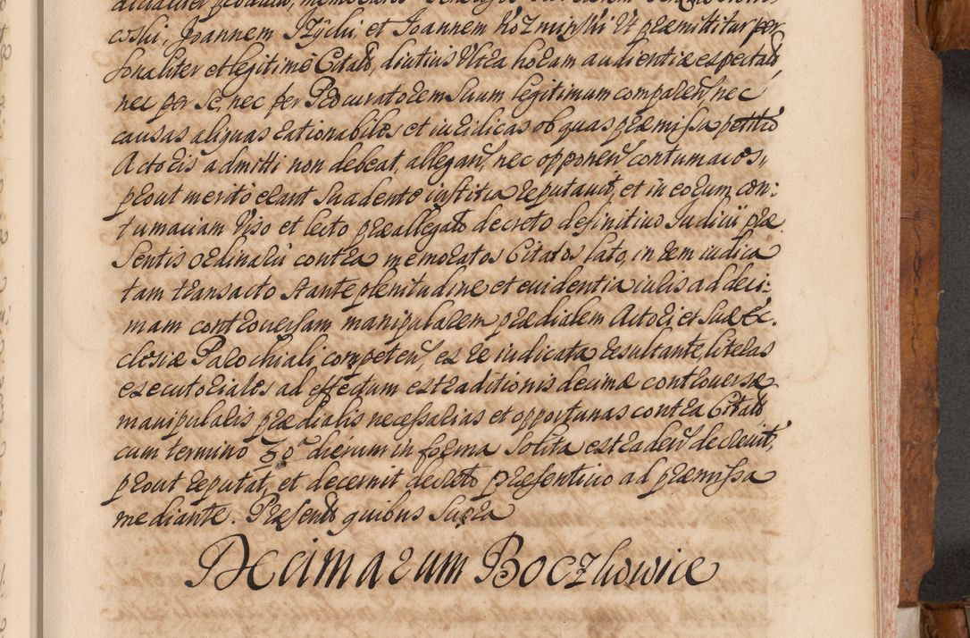 Zdjęcie nr 258 dla obiektu archiwalnego: Volumen V actorum episcopalium R. D. Joannis Małachowski, episcopi Cracoviensis, ducis Severiae per annos 1690 et 1691 acticatorum, quorum index ad finem praesentis voluminis exhibetur adnotatus
