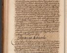 Zdjęcie nr 249 dla obiektu archiwalnego: Volumen V actorum episcopalium R. D. Joannis Małachowski, episcopi Cracoviensis, ducis Severiae per annos 1690 et 1691 acticatorum, quorum index ad finem praesentis voluminis exhibetur adnotatus