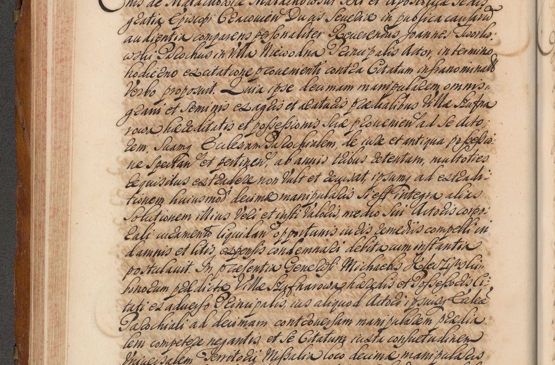 Zdjęcie nr 251 dla obiektu archiwalnego: Volumen V actorum episcopalium R. D. Joannis Małachowski, episcopi Cracoviensis, ducis Severiae per annos 1690 et 1691 acticatorum, quorum index ad finem praesentis voluminis exhibetur adnotatus