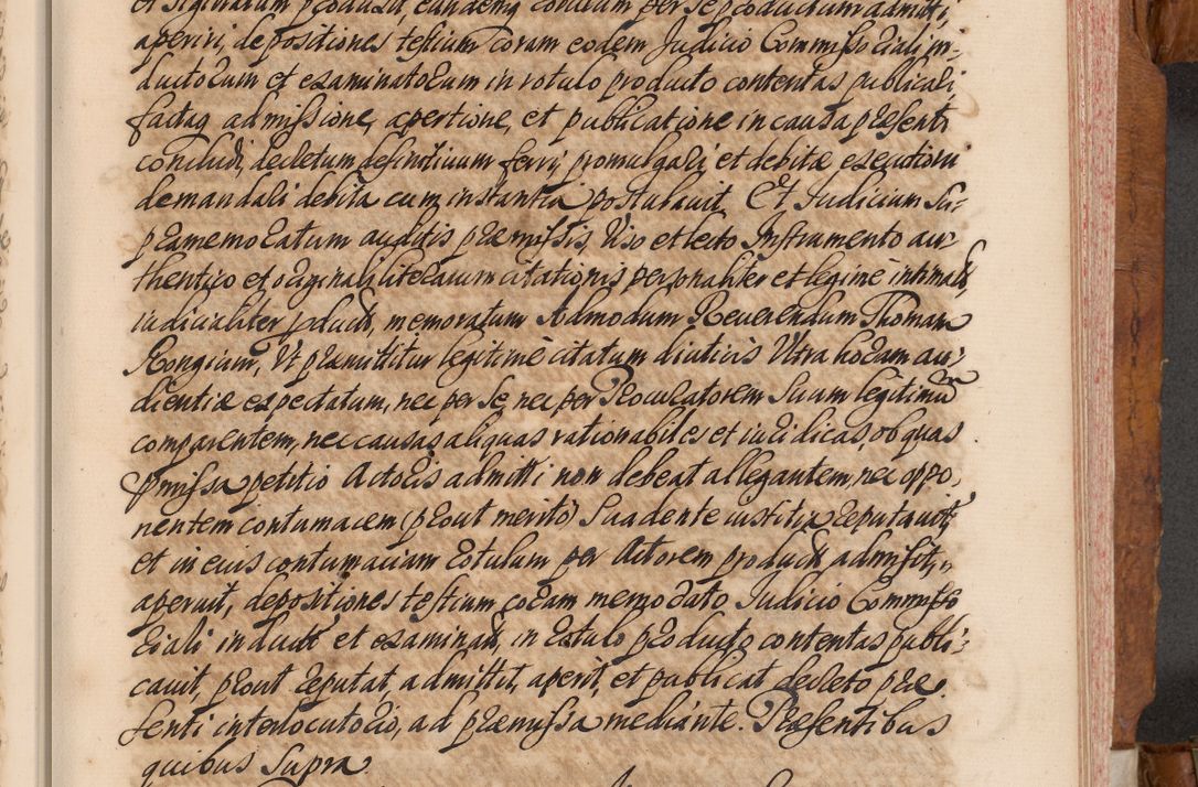 Zdjęcie nr 246 dla obiektu archiwalnego: Volumen V actorum episcopalium R. D. Joannis Małachowski, episcopi Cracoviensis, ducis Severiae per annos 1690 et 1691 acticatorum, quorum index ad finem praesentis voluminis exhibetur adnotatus