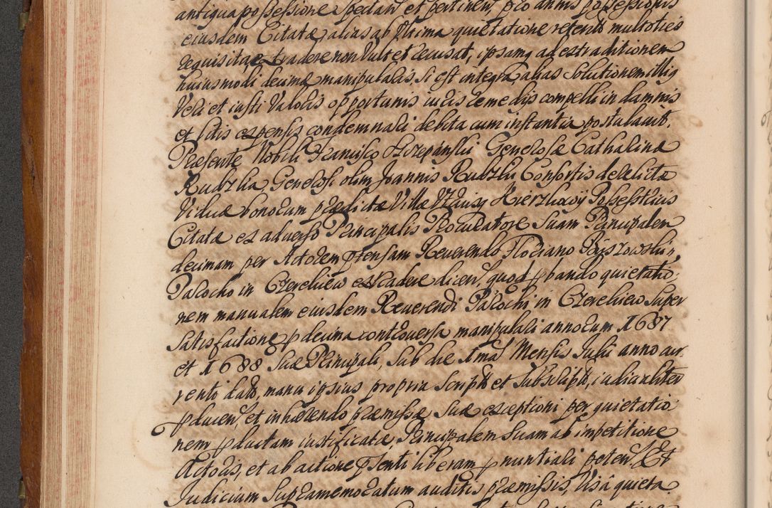 Zdjęcie nr 247 dla obiektu archiwalnego: Volumen V actorum episcopalium R. D. Joannis Małachowski, episcopi Cracoviensis, ducis Severiae per annos 1690 et 1691 acticatorum, quorum index ad finem praesentis voluminis exhibetur adnotatus