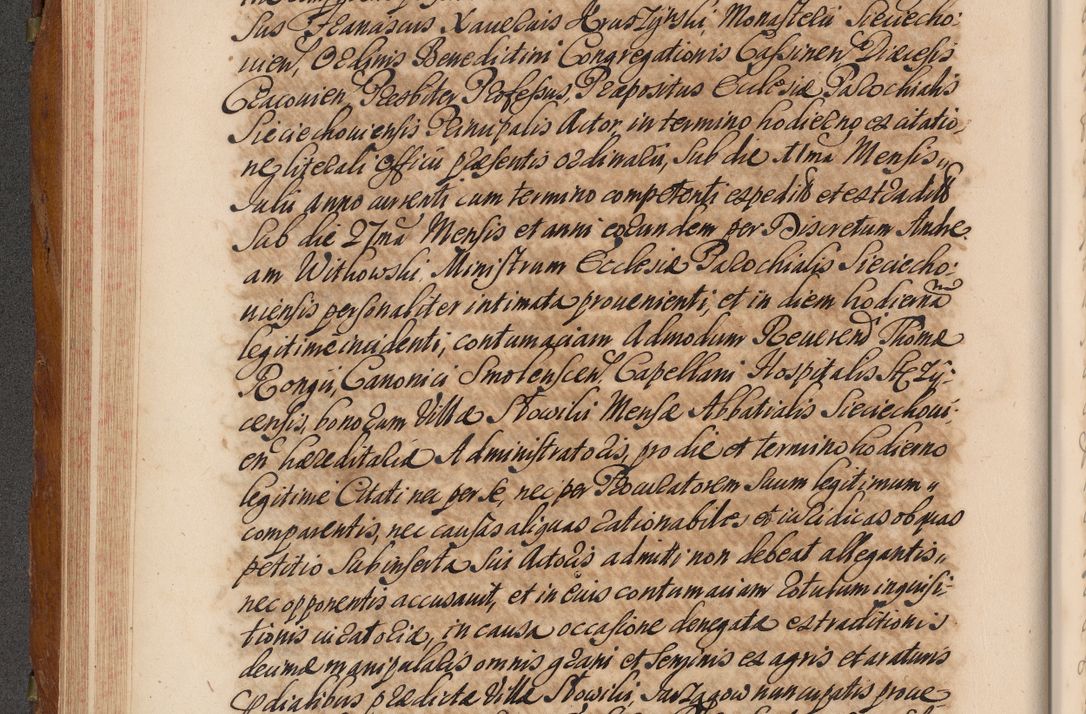 Zdjęcie nr 245 dla obiektu archiwalnego: Volumen V actorum episcopalium R. D. Joannis Małachowski, episcopi Cracoviensis, ducis Severiae per annos 1690 et 1691 acticatorum, quorum index ad finem praesentis voluminis exhibetur adnotatus