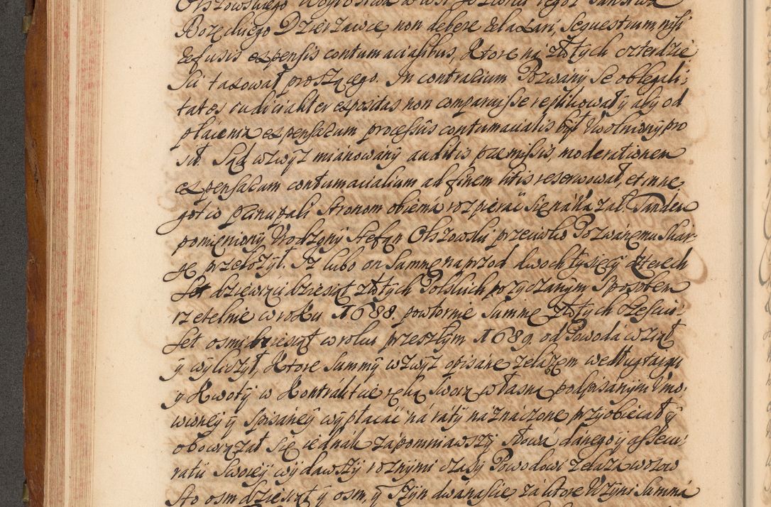 Zdjęcie nr 235 dla obiektu archiwalnego: Volumen V actorum episcopalium R. D. Joannis Małachowski, episcopi Cracoviensis, ducis Severiae per annos 1690 et 1691 acticatorum, quorum index ad finem praesentis voluminis exhibetur adnotatus