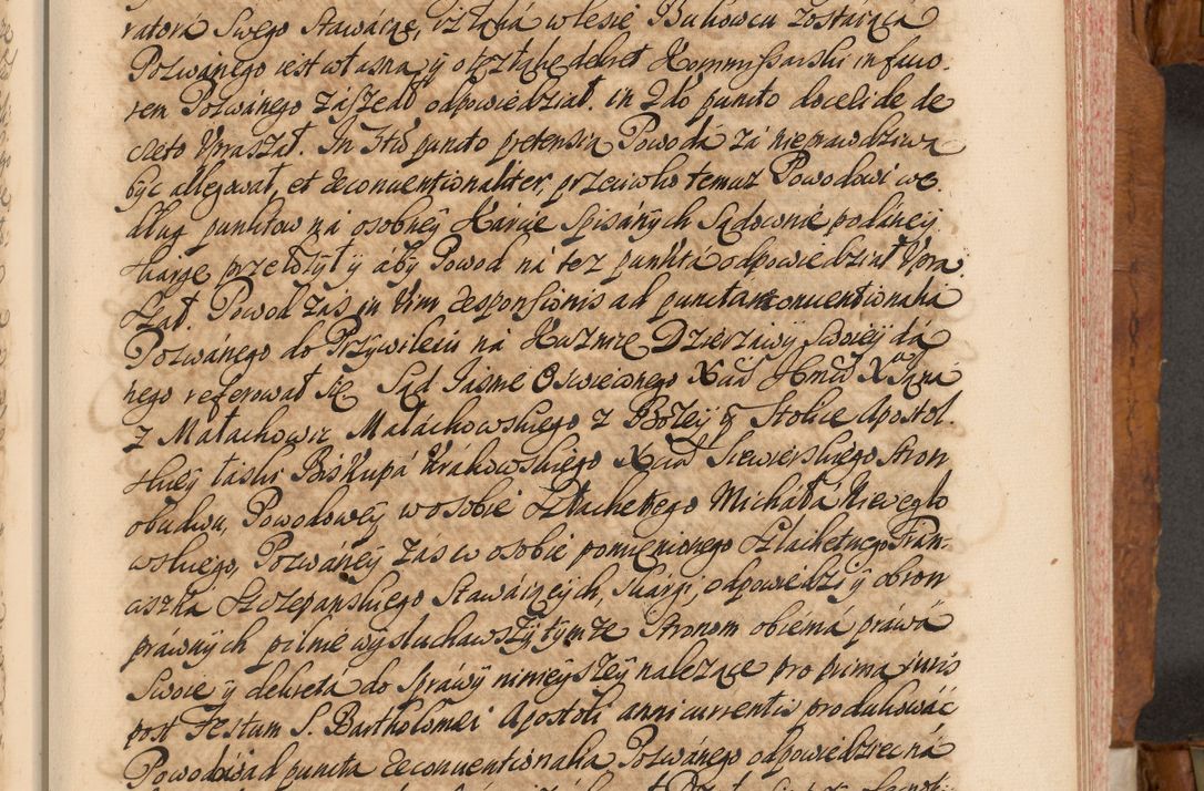 Zdjęcie nr 234 dla obiektu archiwalnego: Volumen V actorum episcopalium R. D. Joannis Małachowski, episcopi Cracoviensis, ducis Severiae per annos 1690 et 1691 acticatorum, quorum index ad finem praesentis voluminis exhibetur adnotatus