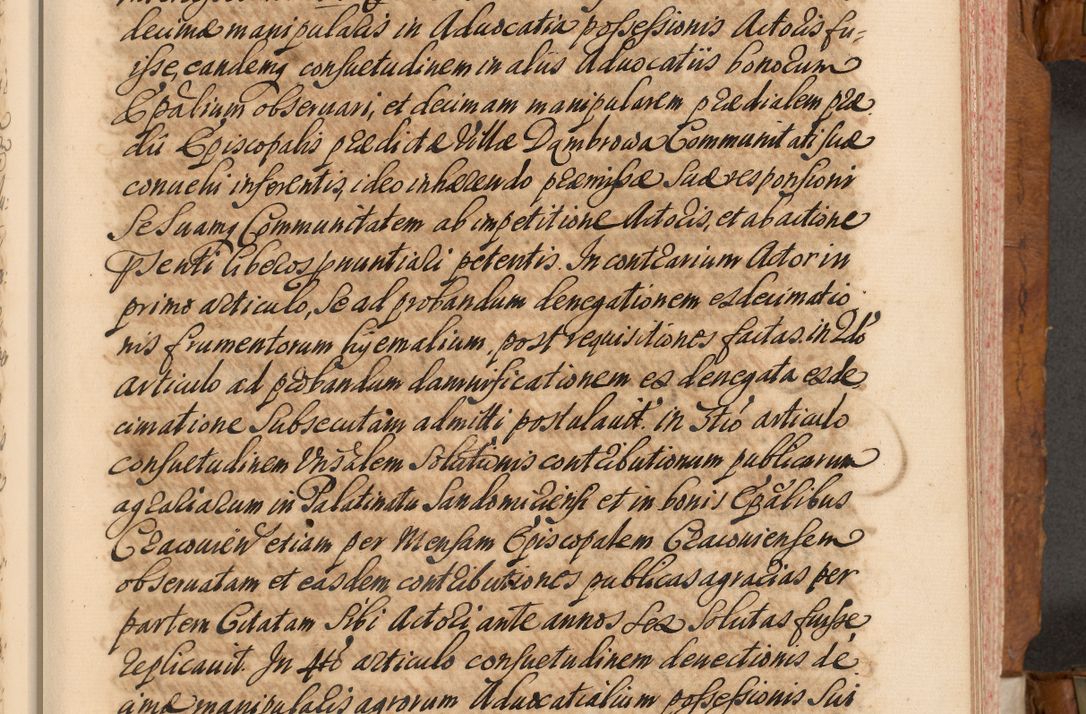 Zdjęcie nr 230 dla obiektu archiwalnego: Volumen V actorum episcopalium R. D. Joannis Małachowski, episcopi Cracoviensis, ducis Severiae per annos 1690 et 1691 acticatorum, quorum index ad finem praesentis voluminis exhibetur adnotatus