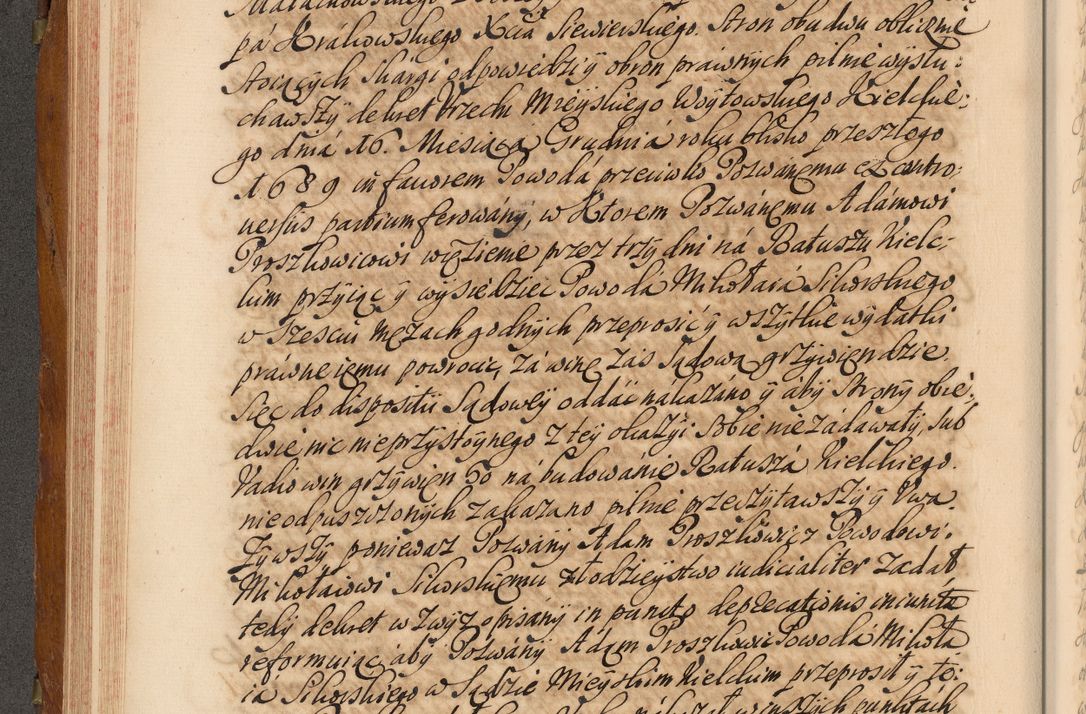 Zdjęcie nr 223 dla obiektu archiwalnego: Volumen V actorum episcopalium R. D. Joannis Małachowski, episcopi Cracoviensis, ducis Severiae per annos 1690 et 1691 acticatorum, quorum index ad finem praesentis voluminis exhibetur adnotatus