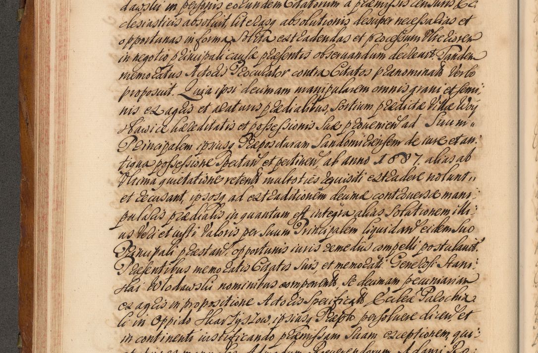 Zdjęcie nr 221 dla obiektu archiwalnego: Volumen V actorum episcopalium R. D. Joannis Małachowski, episcopi Cracoviensis, ducis Severiae per annos 1690 et 1691 acticatorum, quorum index ad finem praesentis voluminis exhibetur adnotatus